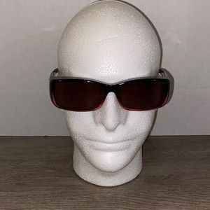 FG Solar Shield Polarized Jeweled Floral Fits Over Glasses FO-013 BRY Ros Etch